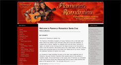 Desktop Screenshot of flamencoromantico.com
